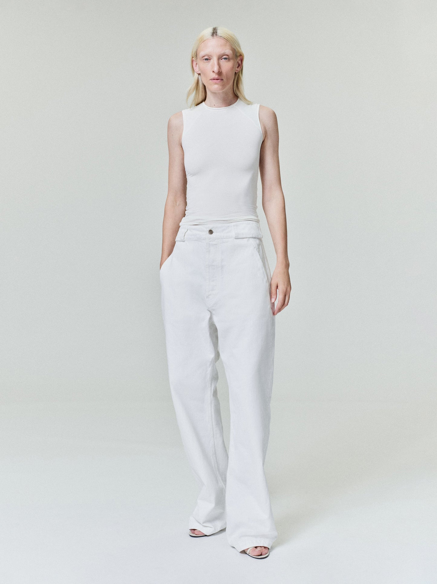 Womens Cotton Twill Utility Pant