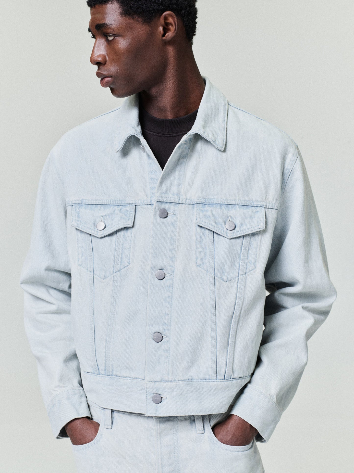 Bleached Denim Classic Trucker Jacket
