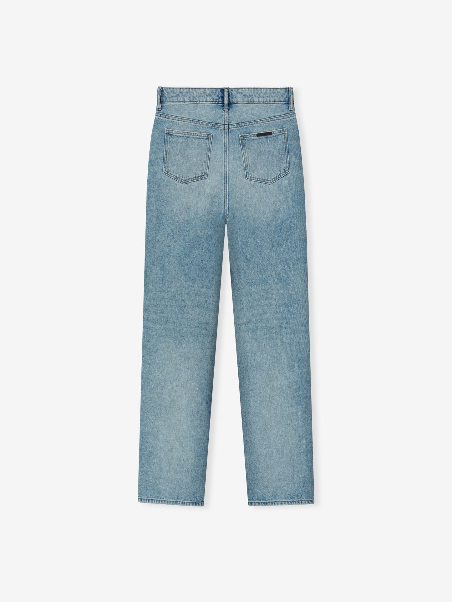 Womens Denim Straight Leg Jeans