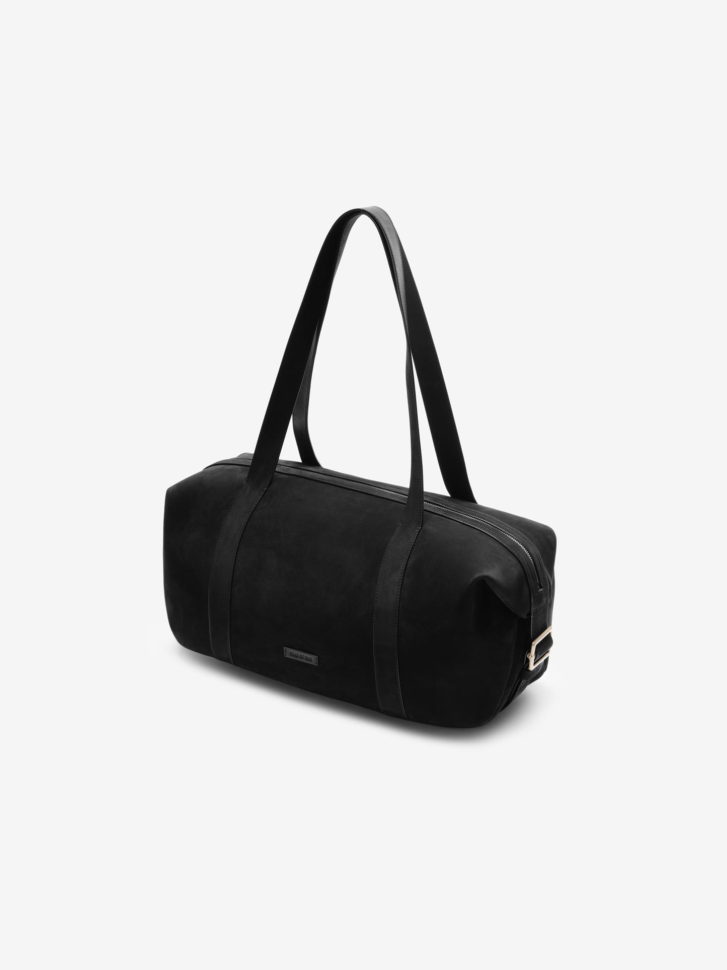 Small Leather Belted Duffle