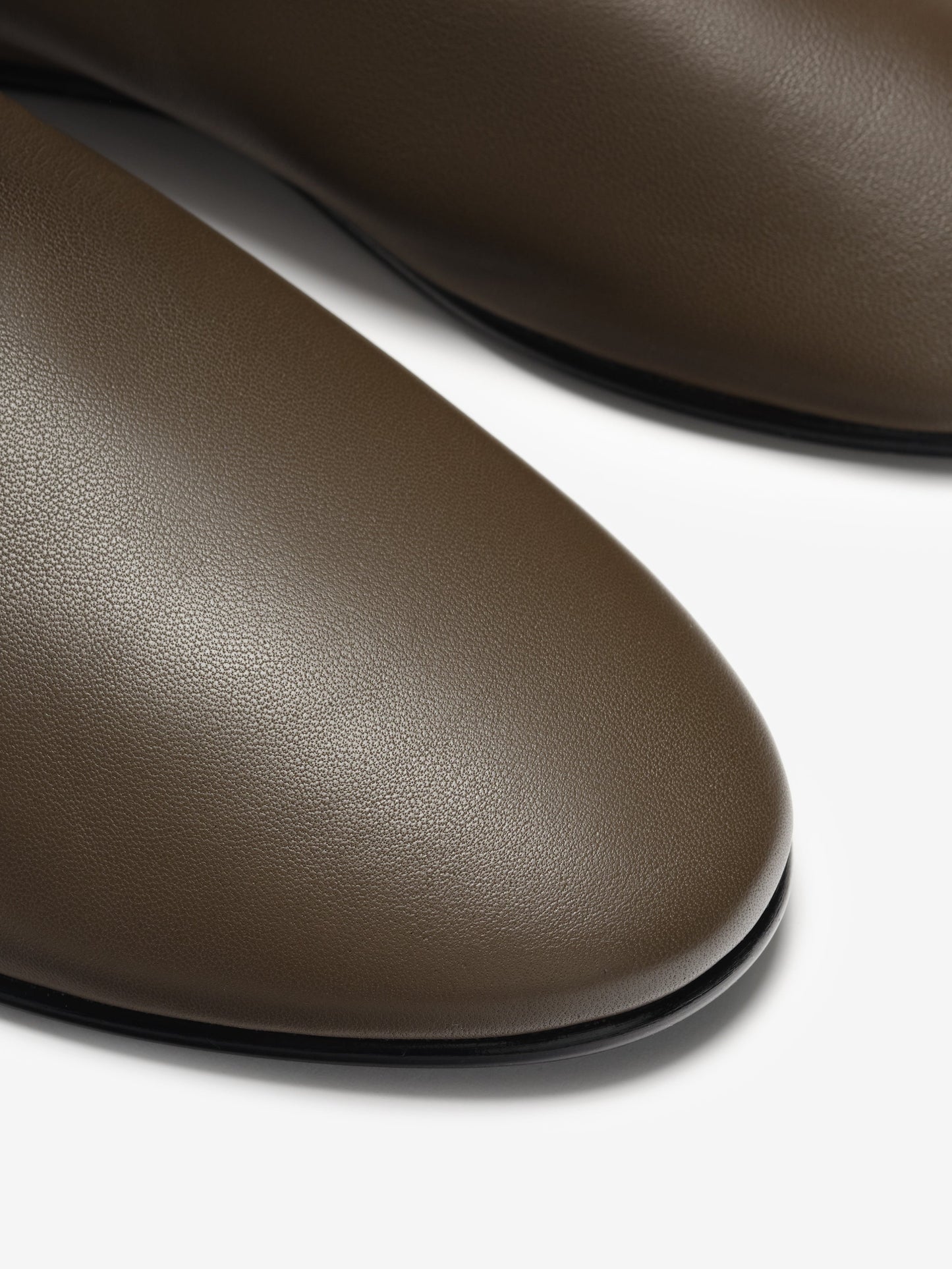 Leather Ballerino