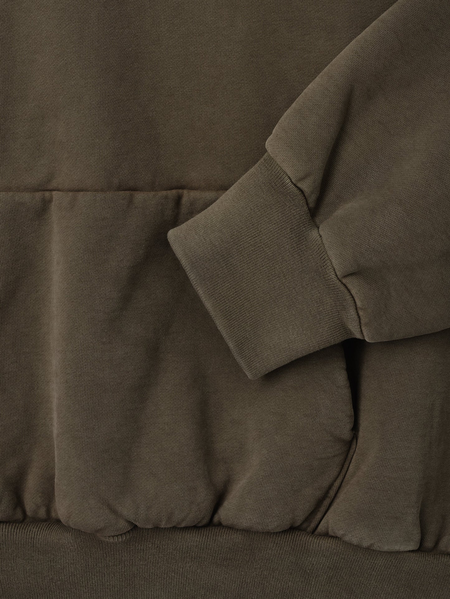 Sunfaded Classic Half Raglan Hoodie W/ Pocket