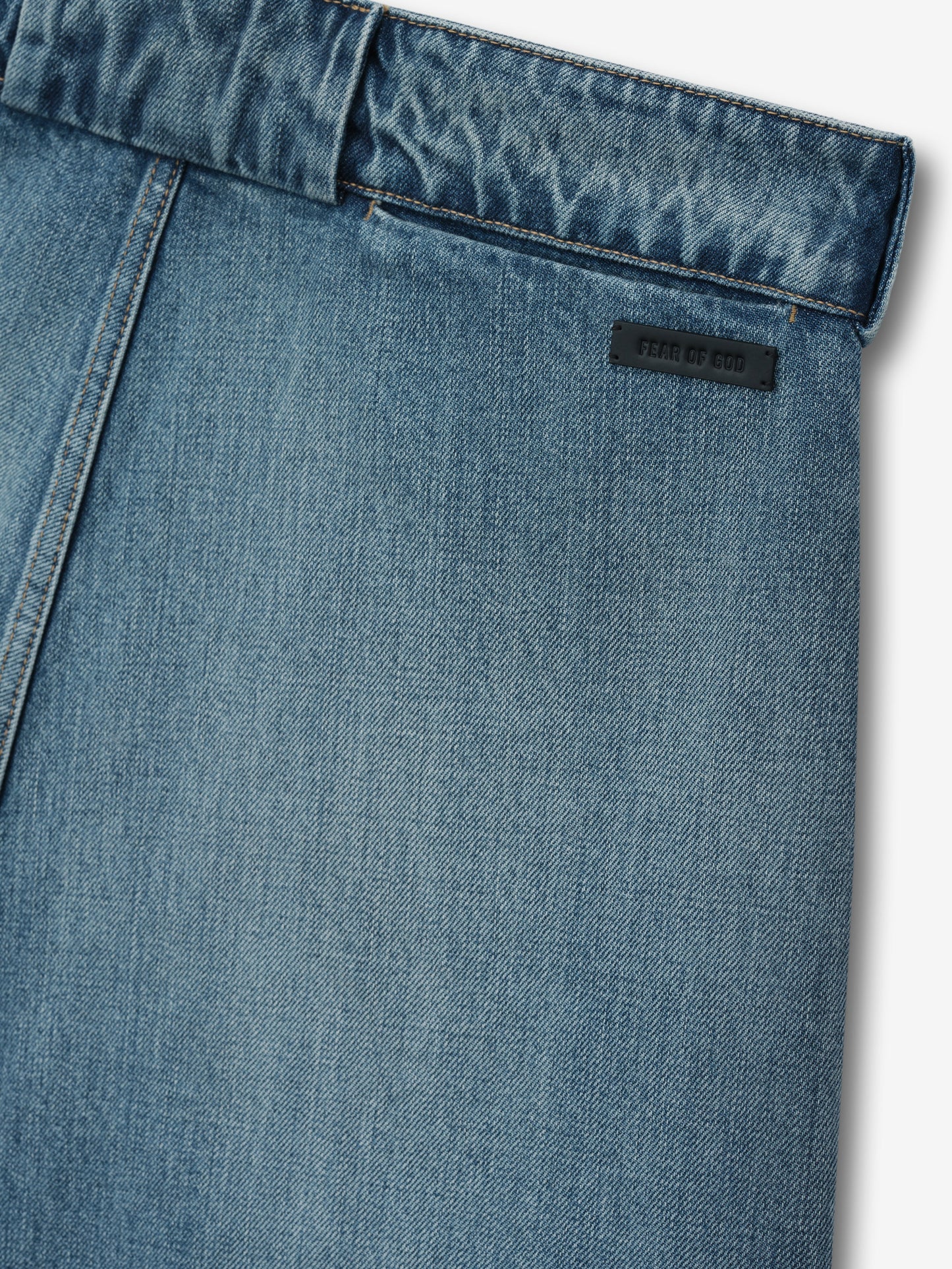 Denim Utility Shorts