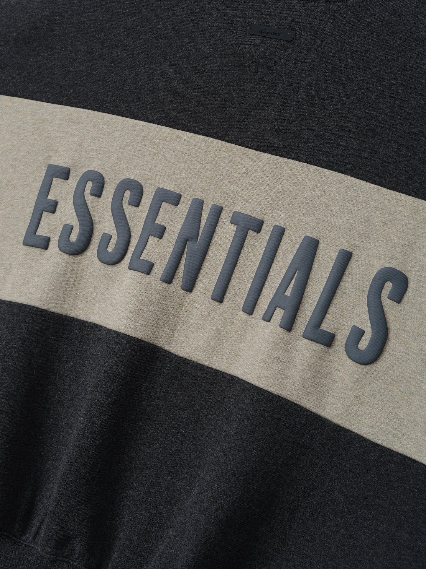 Cropped Relaxed Panelled Sweatshirt