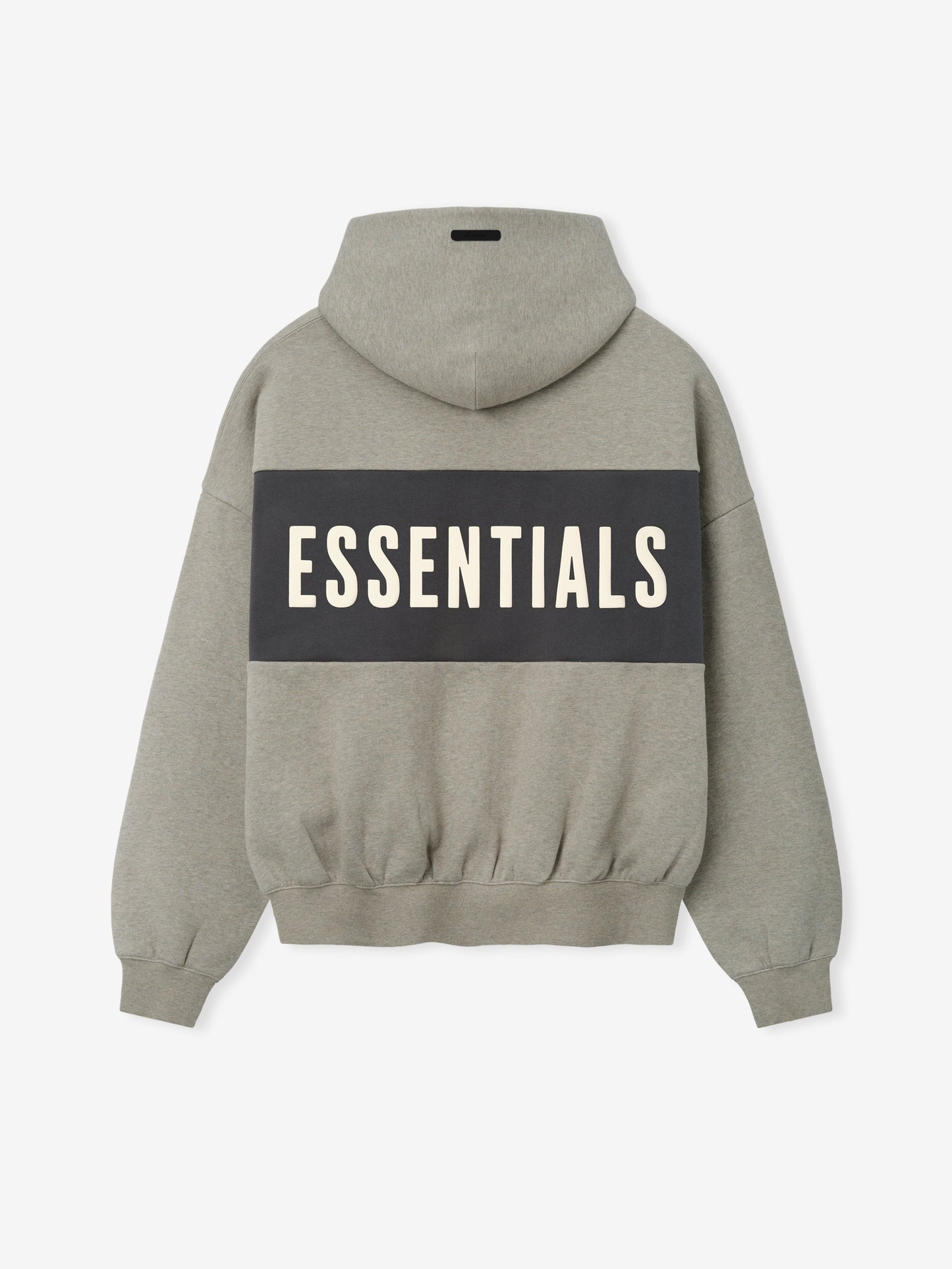 Cropped Relaxed Panelled Hoodie