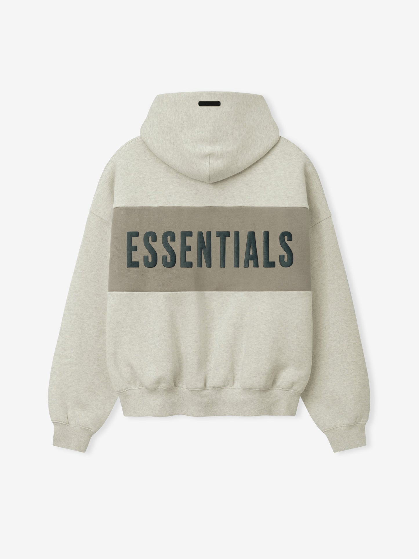 Cropped Relaxed Panelled Hoodie
