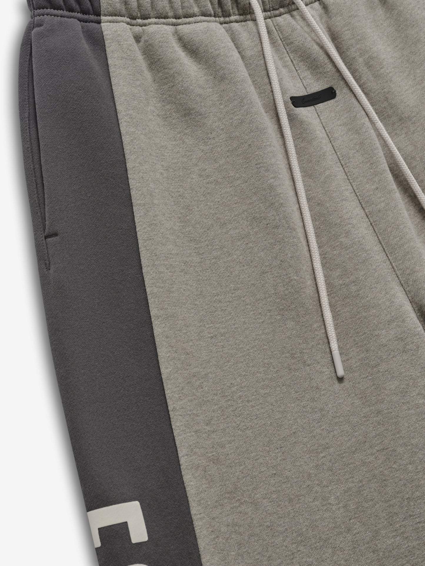 Panelled Raw Cut Off Sweatpant