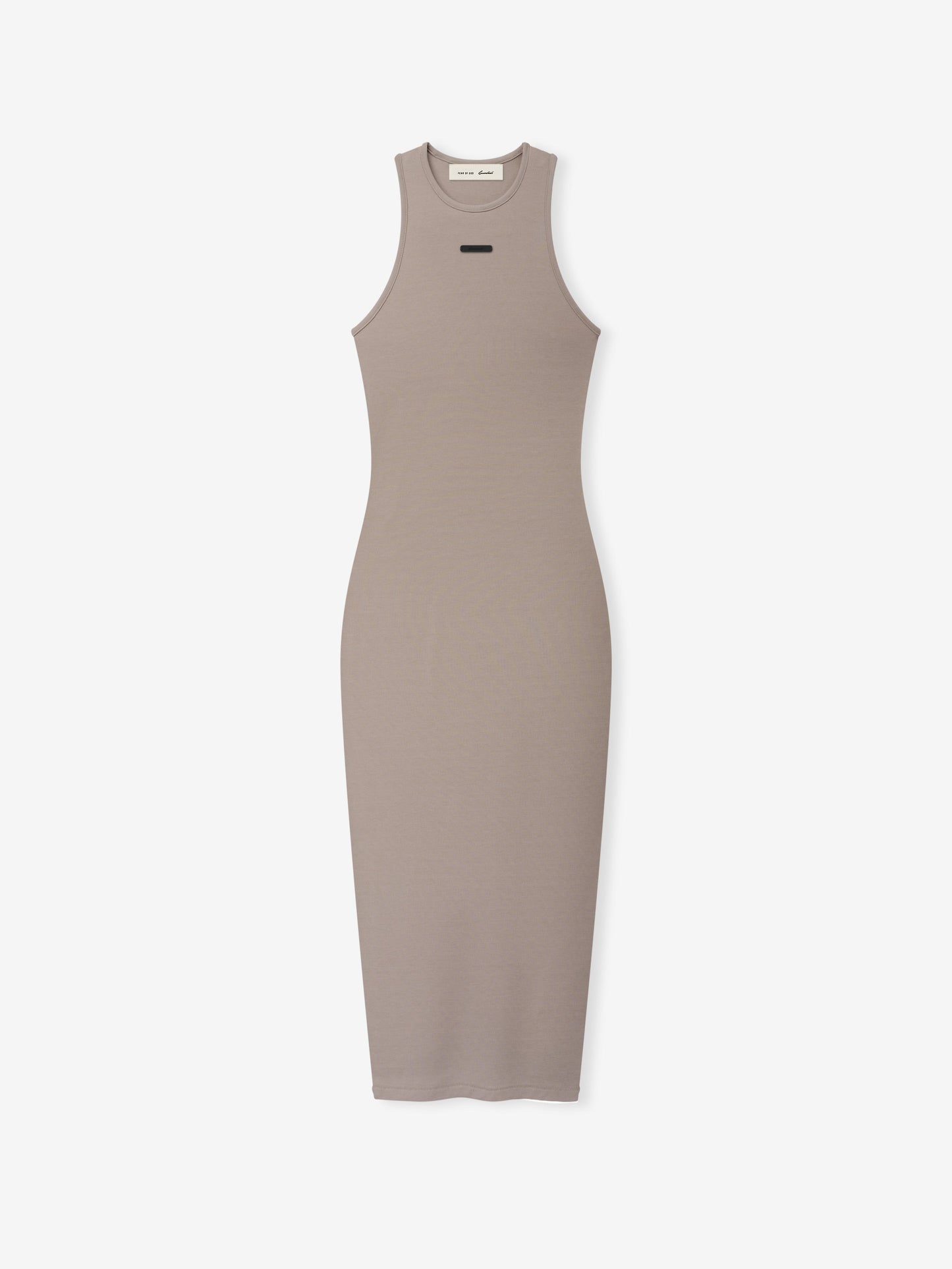 Womens Soft Rib Racerback Dress