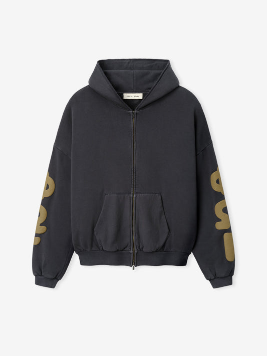90s Zip-Up Hoodie