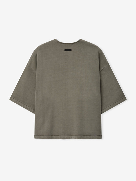 3/4 Henley Sweatshirt